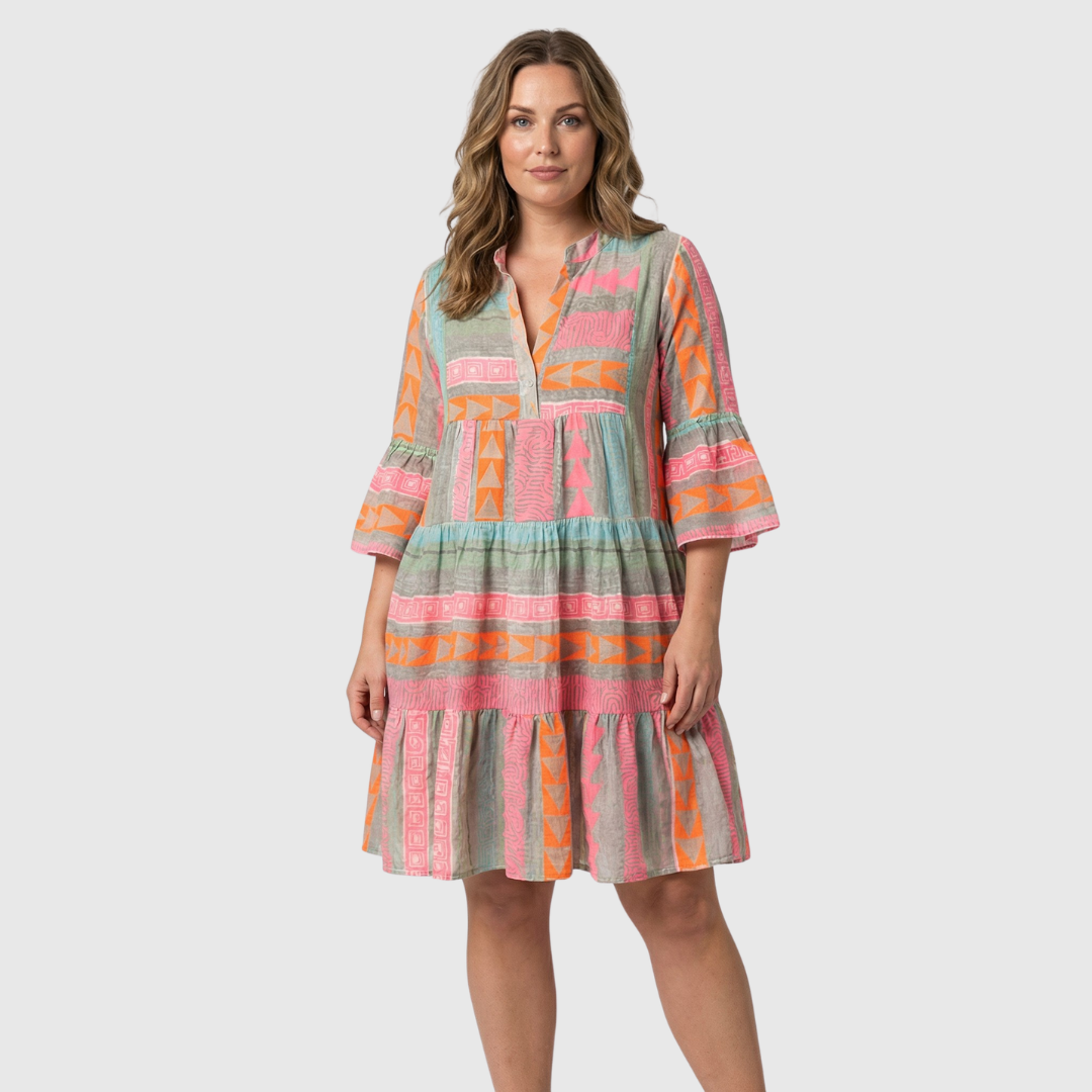 Lucía | Vestido midi holgado