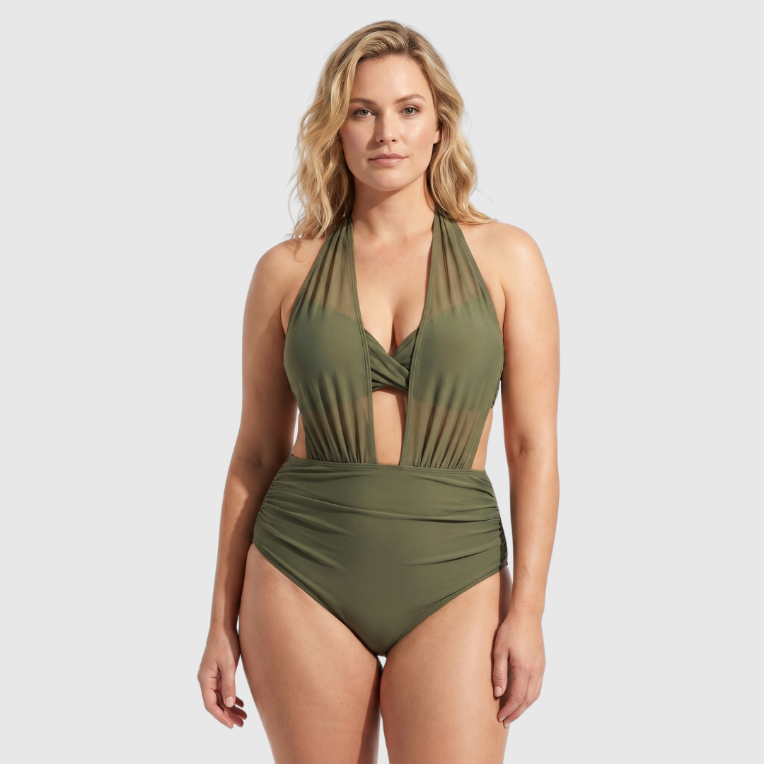 Sabine | Bikini 2 en 1 de corte alto con efecto moldeador