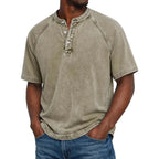 Mario | Camisa vintage de hombre con botones