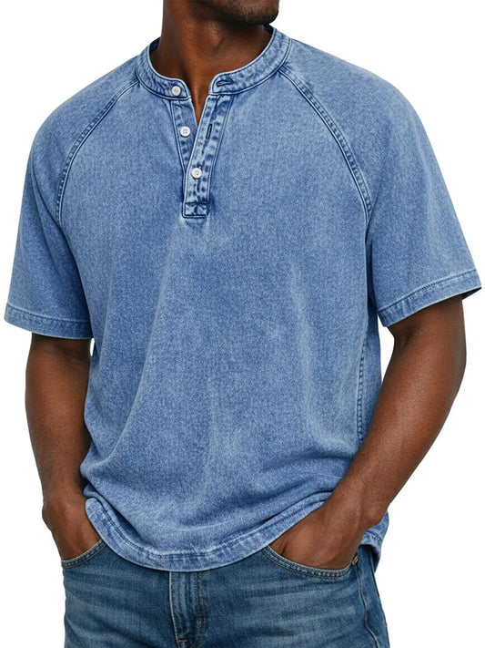 Mario | Camisa vintage de hombre con botones