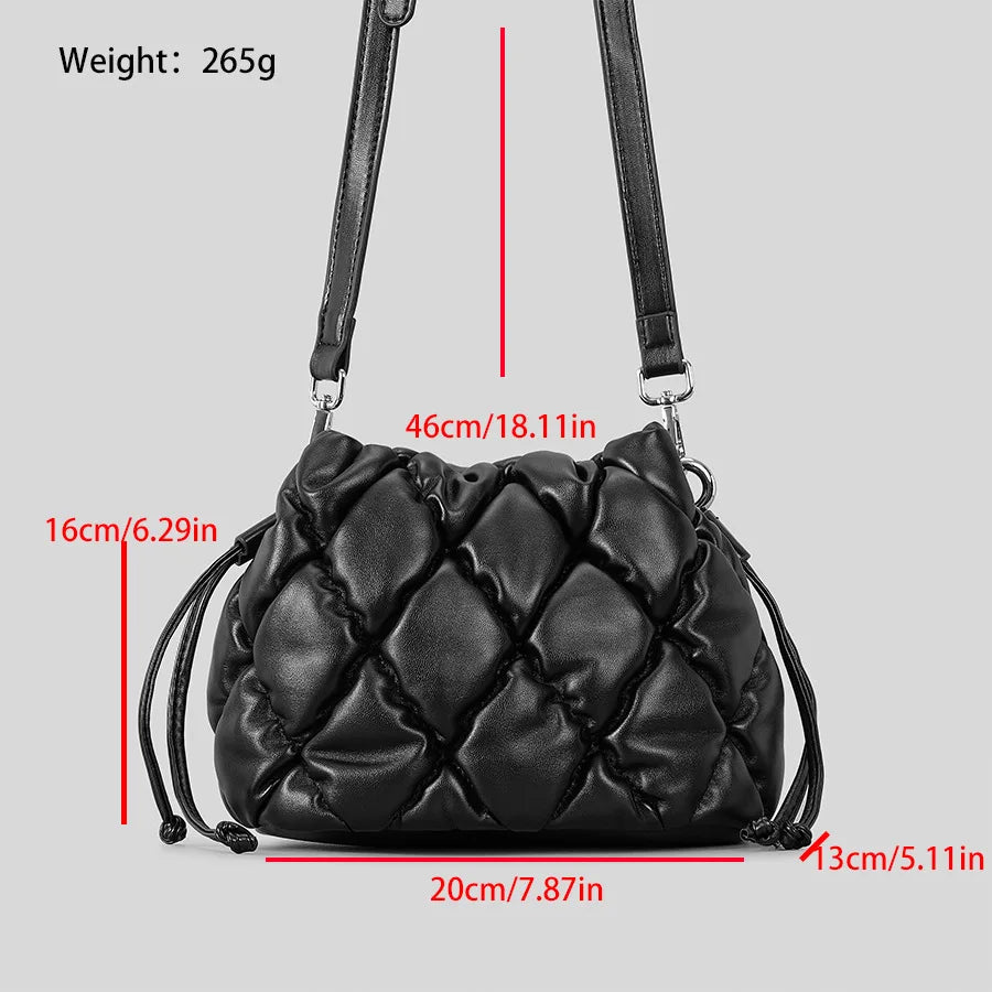 Vienna | Bolso acolchado de cuero