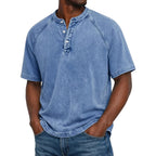 Mario | Camisa vintage de hombre con botones