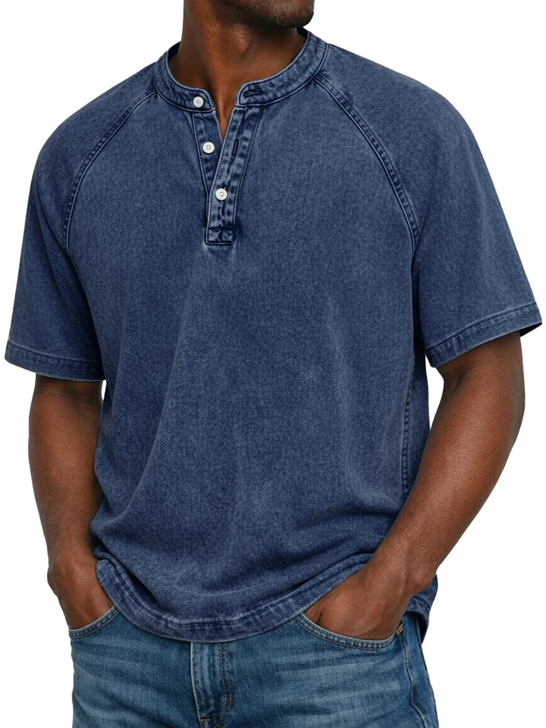 Mario | Camisa vintage de hombre con botones