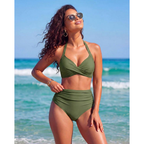 Sabine | Bikini 2 en 1 de corte alto con efecto moldeador