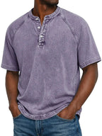 Mario | Camisa vintage de hombre con botones