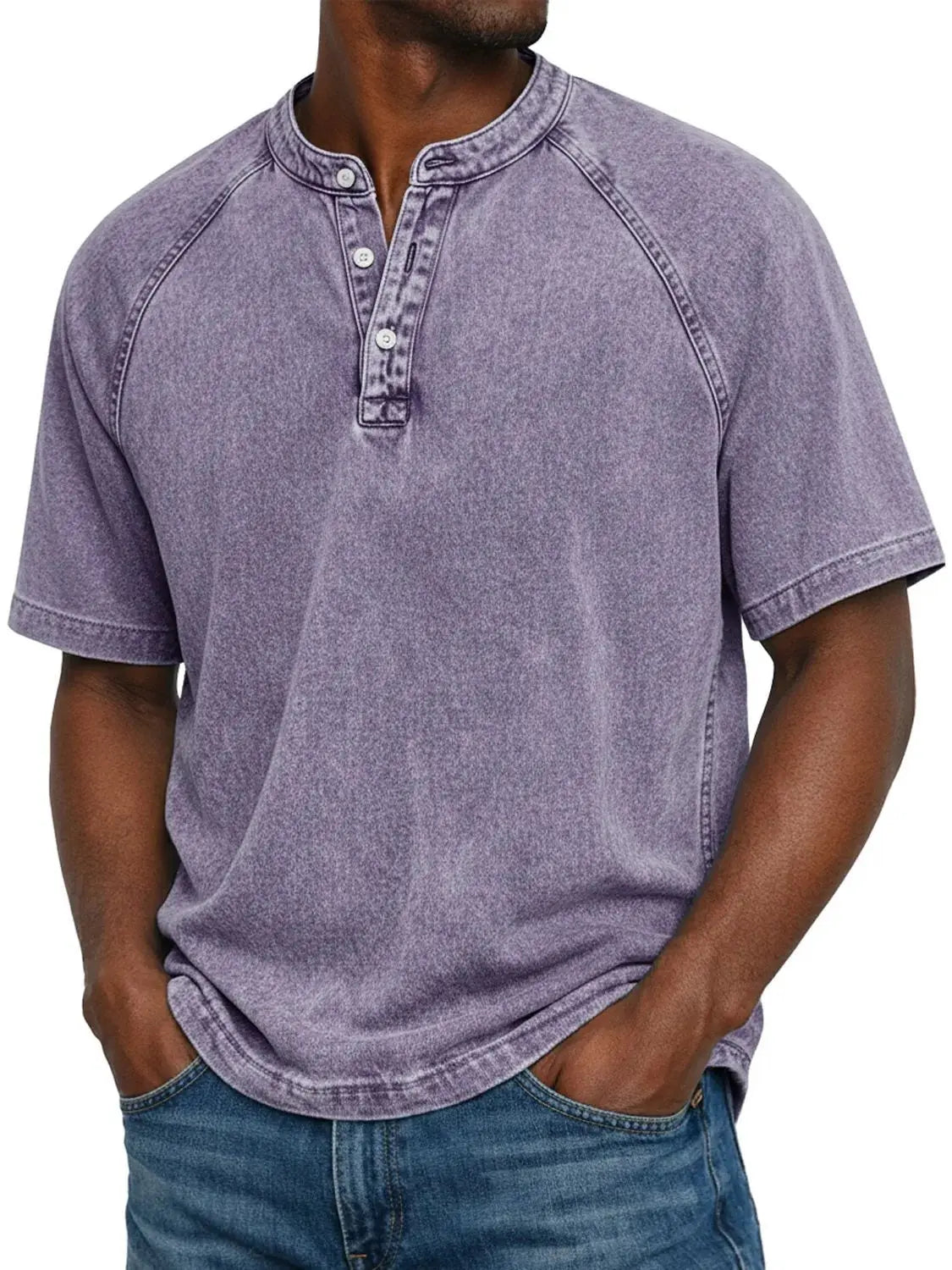 Mario | Camisa vintage de hombre con botones