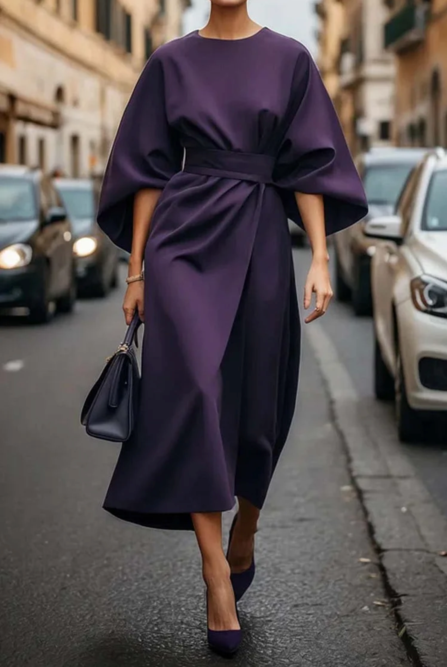 Maya™ | Elegante vestido con mangas acampanadas