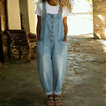 Mae™ | Peto vintage de algodón suave con efecto denim