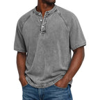 Mario | Camisa vintage de hombre con botones