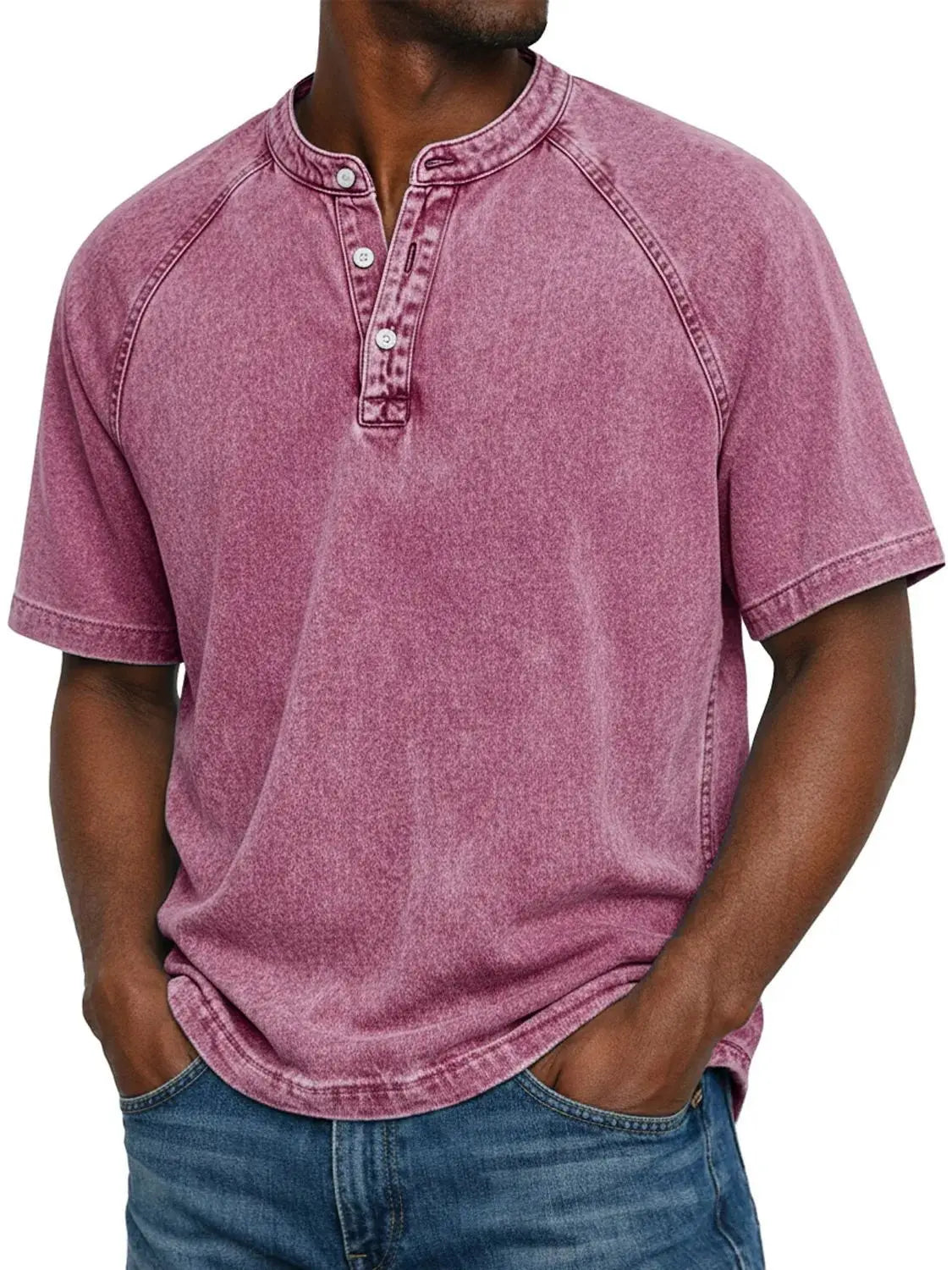 Mario | Camisa vintage de hombre con botones