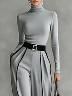 Vera™ | Conjunto elegante con detalles en contraste