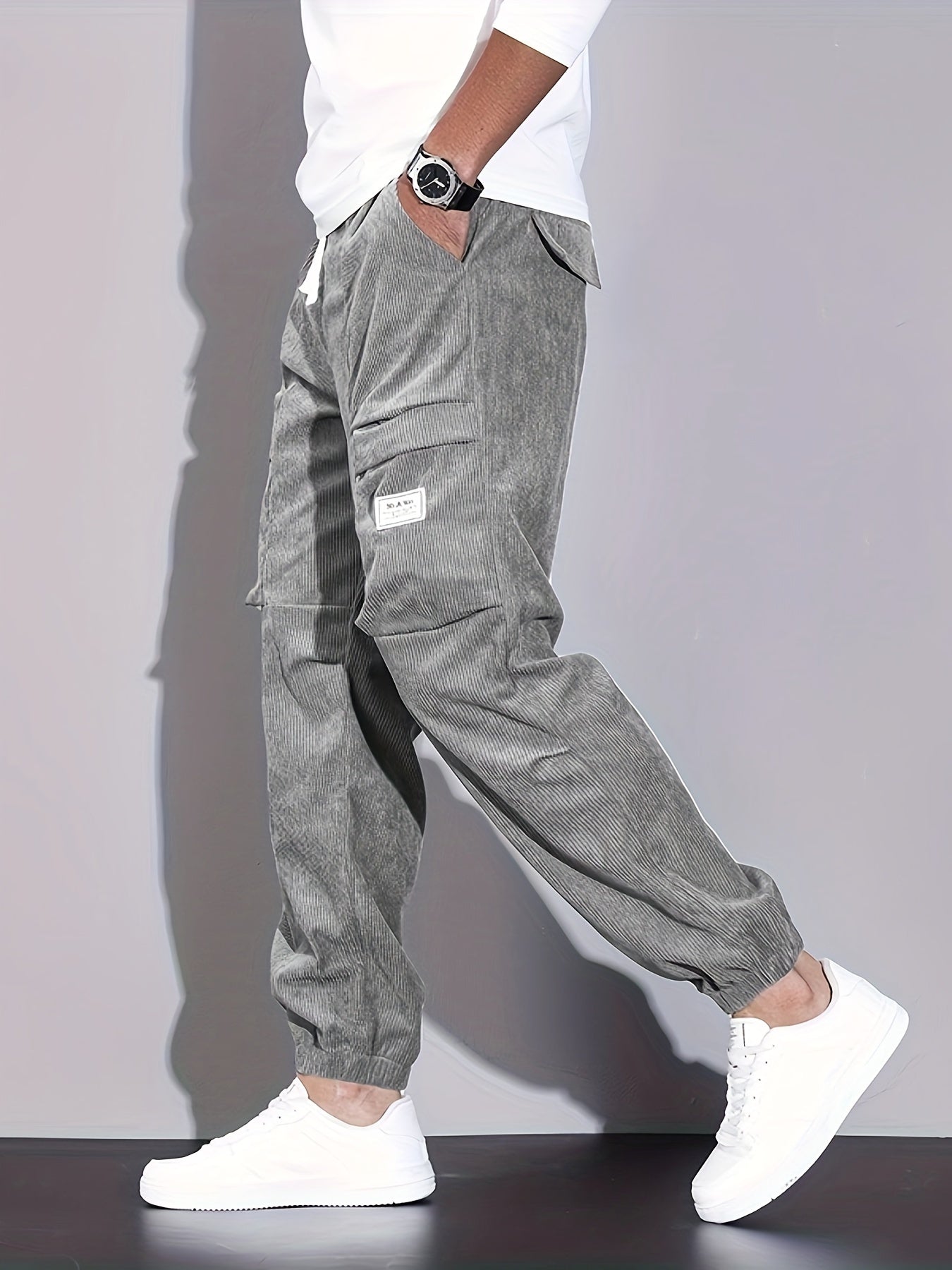 Sovereign | PANTALON CARGO EN CORDUROY