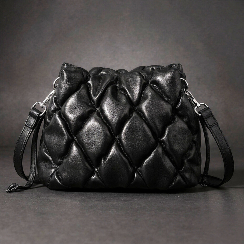 Vienna | Bolso acolchado de cuero