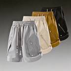 Short Deportivo Cargo con Bolsillos Zip