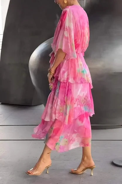 Cassia | Elegante vestido de gasa