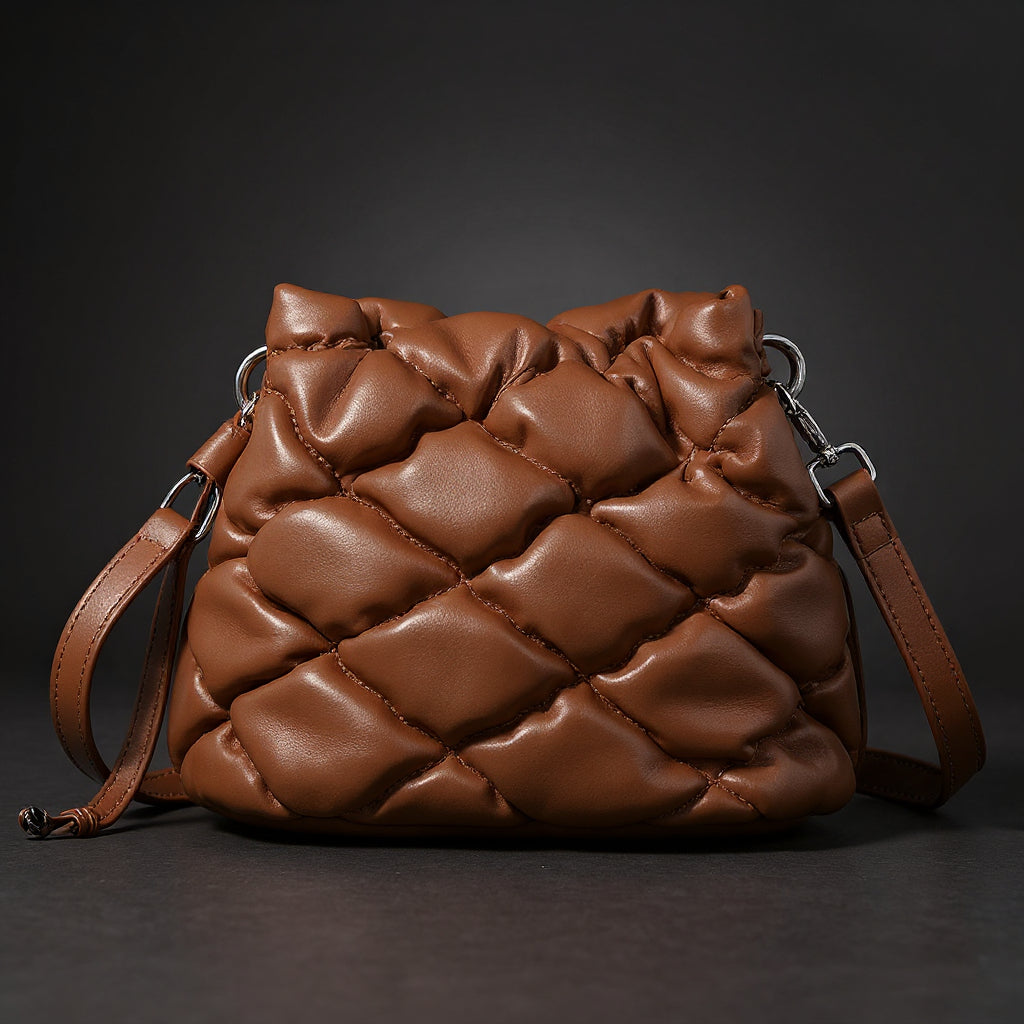 Vienna | Bolso acolchado de cuero
