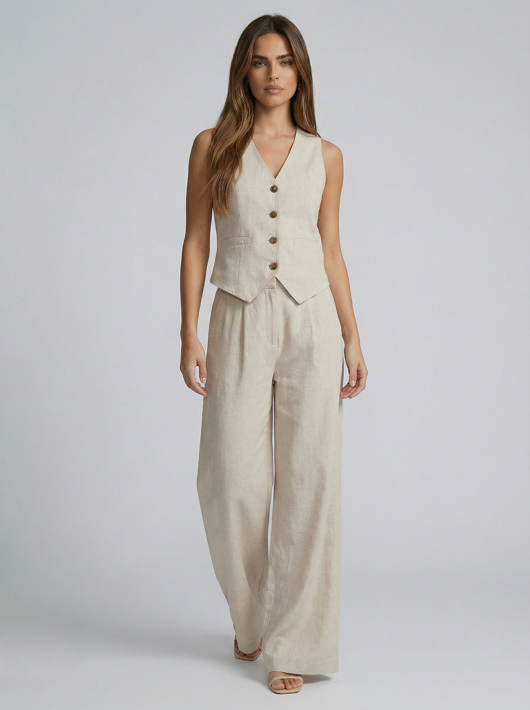 Sofía | Conjunto de chaleco y pantalones
