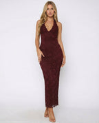 Débora | Vestido largo de encaje