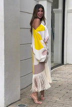 Lorena | Conjunto dos piezas con flecos