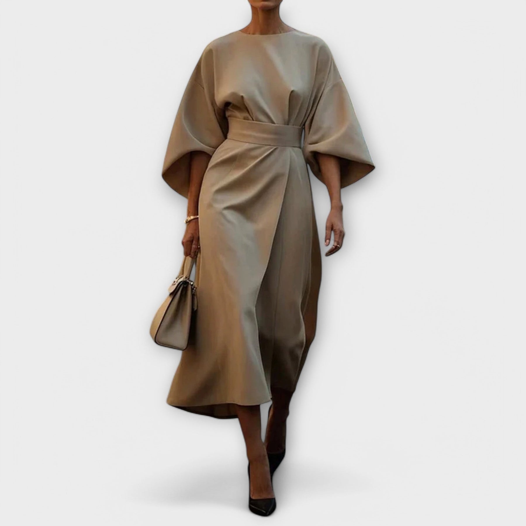 Maya™ | Elegante vestido con mangas acampanadas