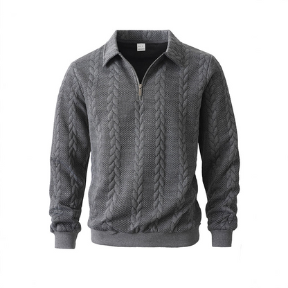 Laurent | Suéter Térmico de Invierno con Textura Acolchada