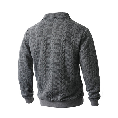 Laurent | Suéter Térmico de Invierno con Textura Acolchada