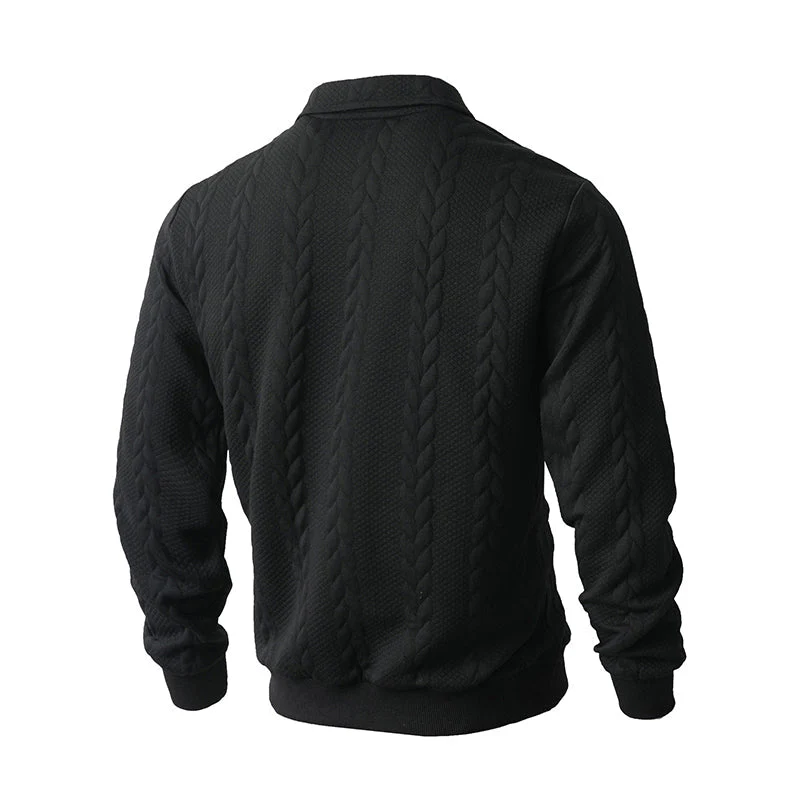 Laurent | Suéter Térmico de Invierno con Textura Acolchada
