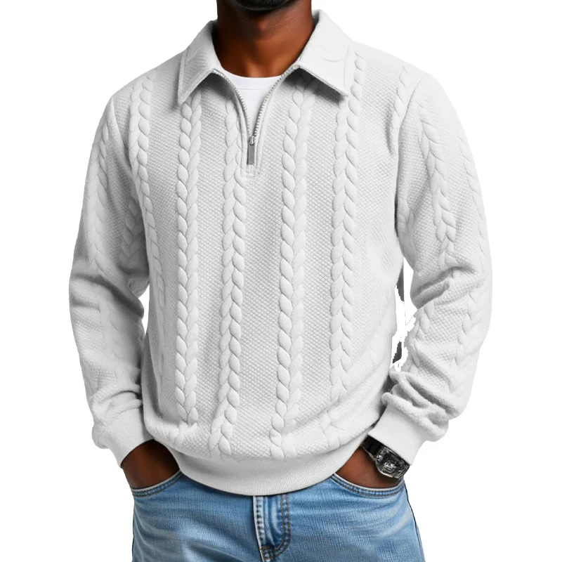 Laurent | Suéter Térmico de Invierno con Textura Acolchada