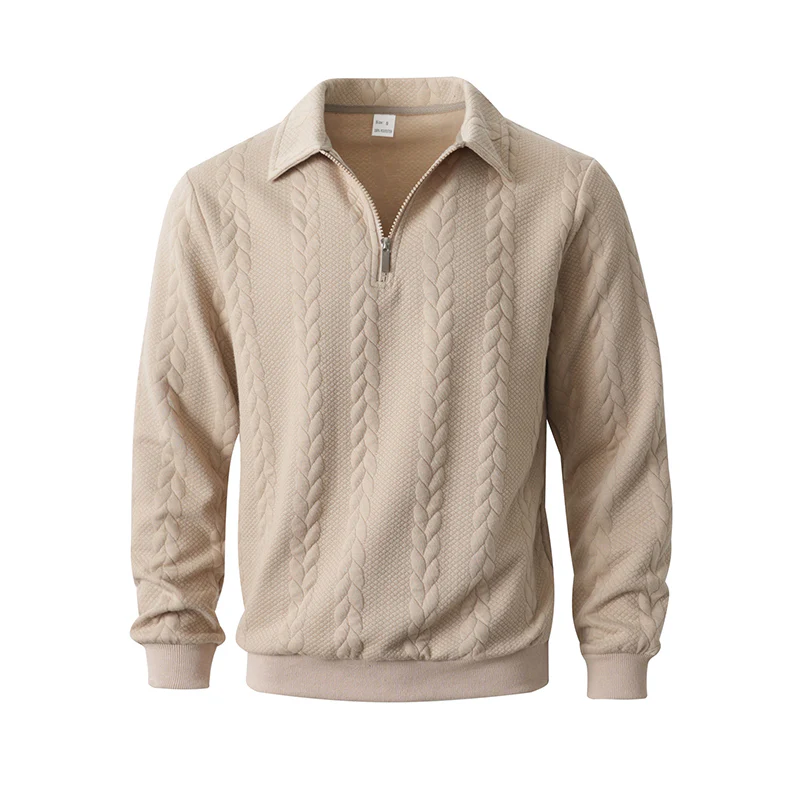 Laurent | Suéter Térmico de Invierno con Textura Acolchada