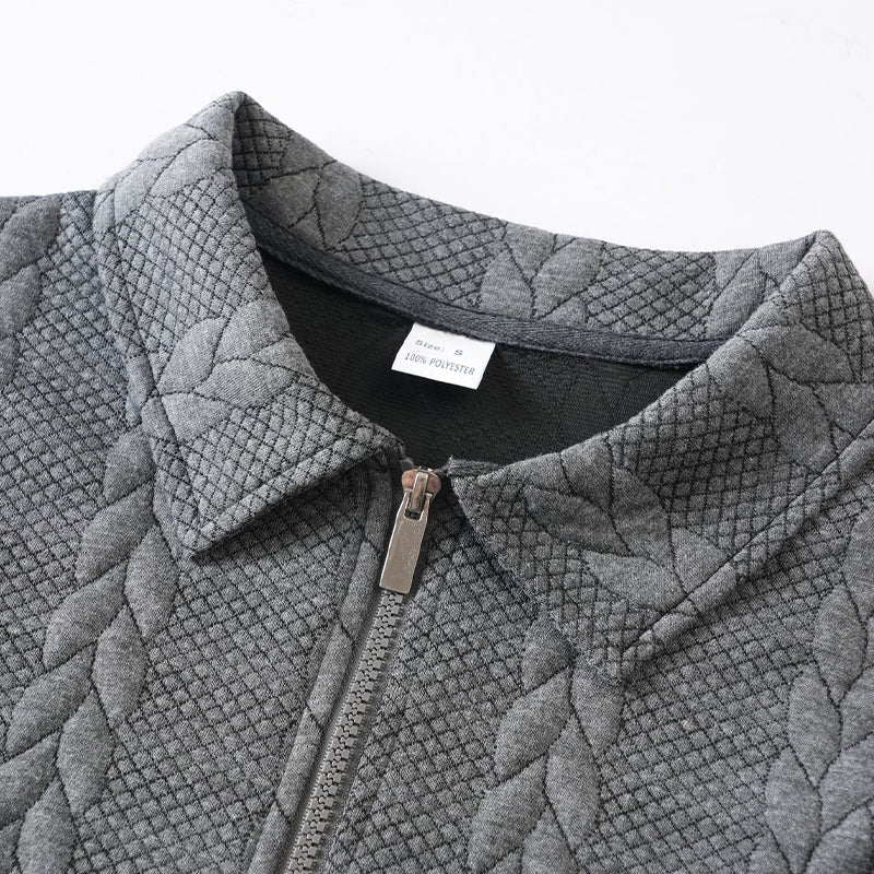 Laurent | Suéter Térmico de Invierno con Textura Acolchada