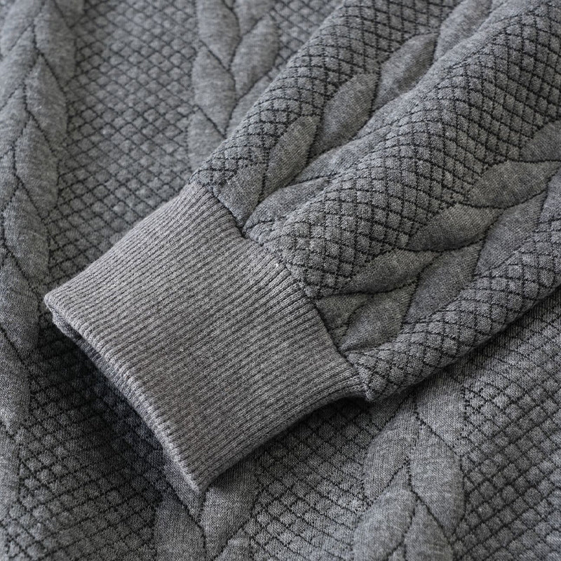 Laurent | Suéter Térmico de Invierno con Textura Acolchada