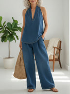 Ivy™ | Conjunto de dos piezas de denim vintage