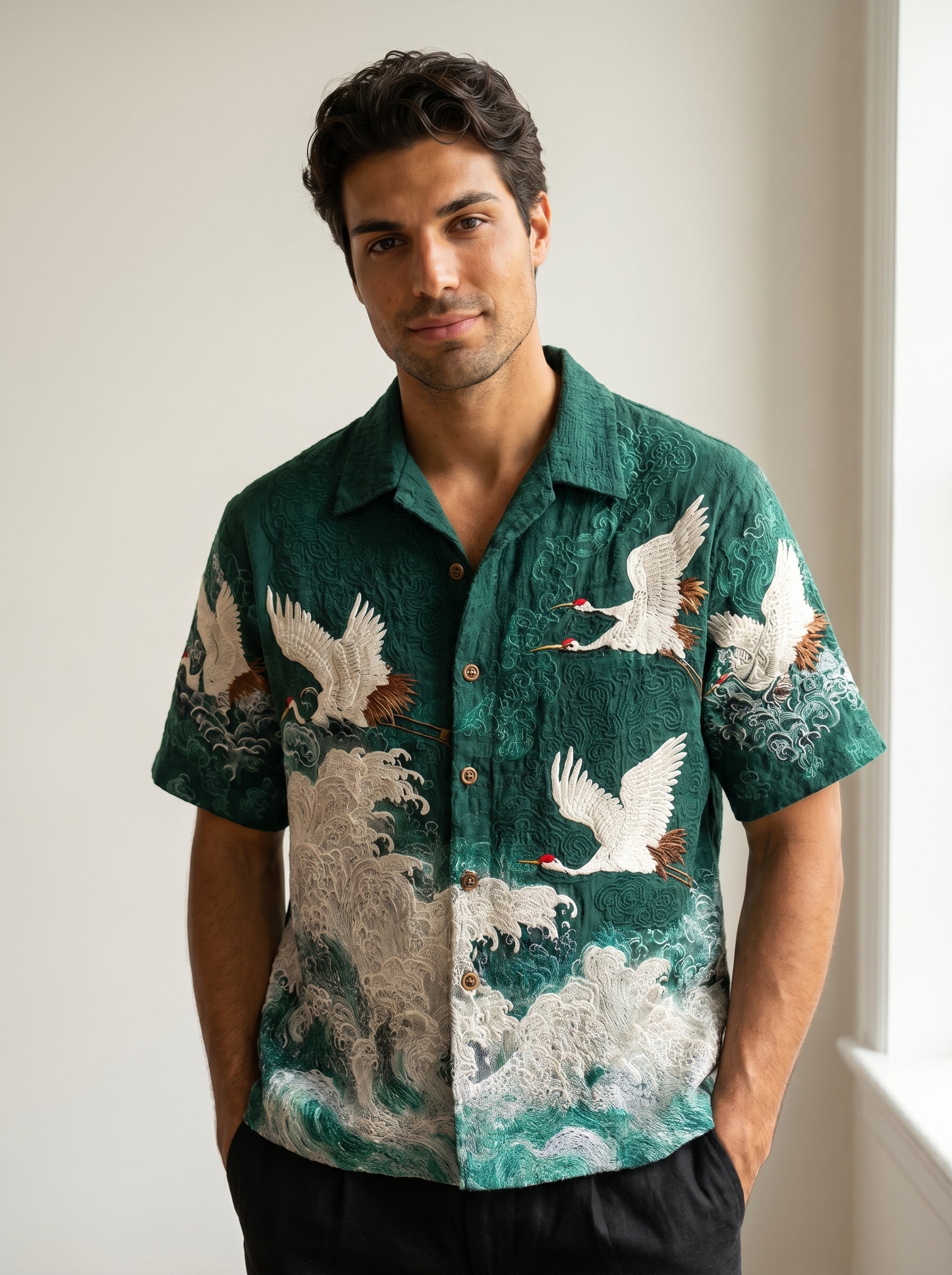 Camisa Kuro Wave