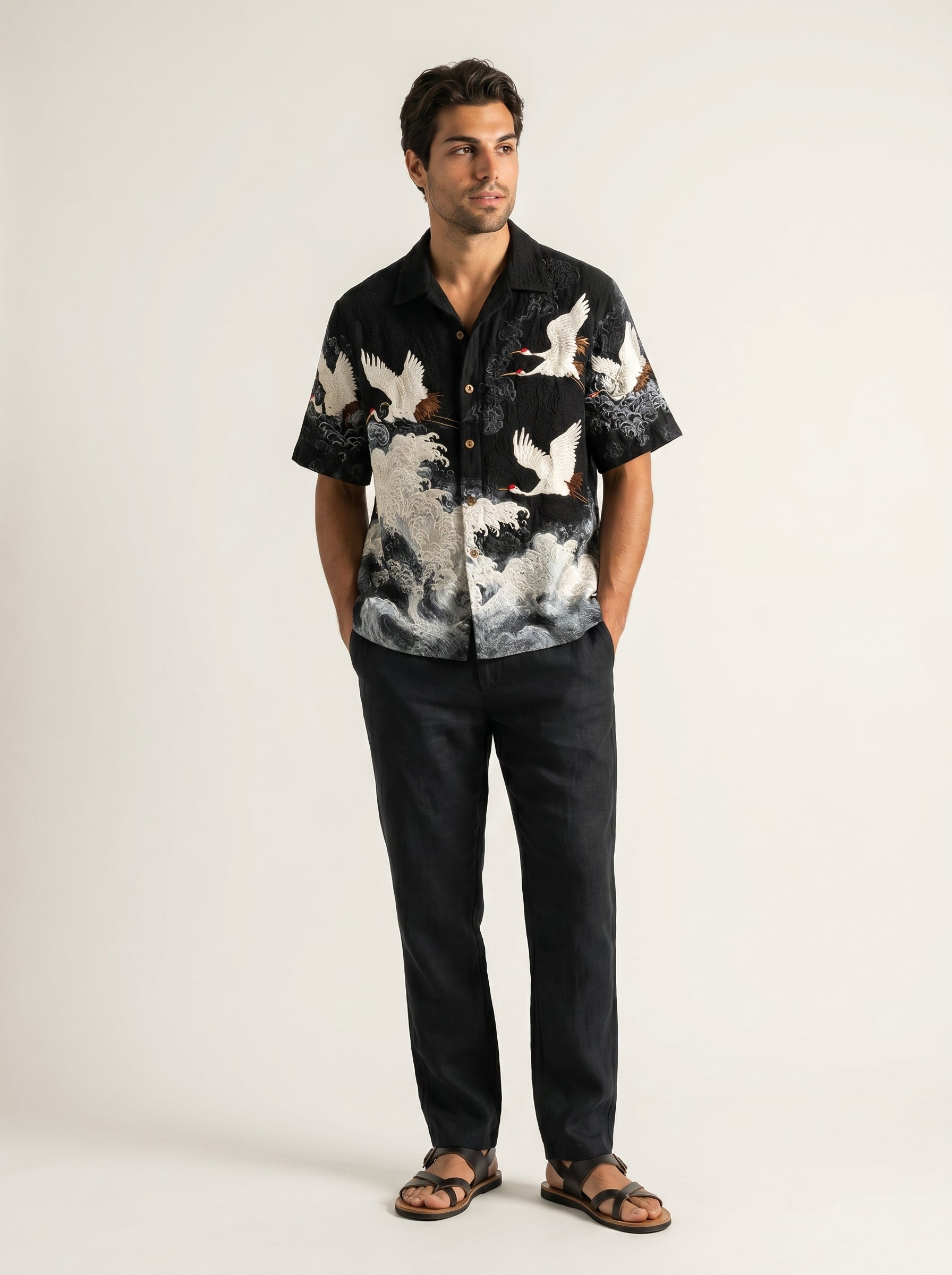 Camisa Kuro Wave