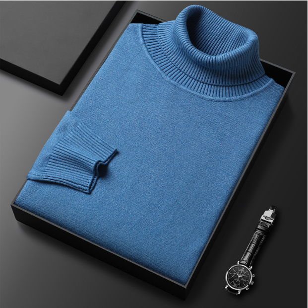 Monte Carlo | Jersey de cuello alto cashmere