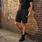 Damián | Pantalones cortos cargo informales para hombre con cordón ajustable