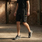 Damián | Pantalones cortos cargo informales para hombre con cordón ajustable