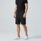 Damián | Pantalones cortos cargo informales para hombre con cordón ajustable