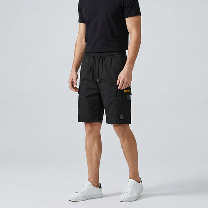 Damián | Pantalones cortos cargo informales para hombre con cordón ajustable