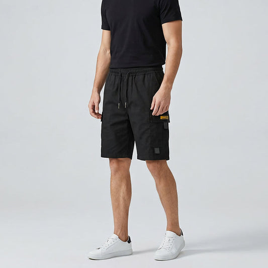 Damián | Pantalones cortos cargo informales para hombre con cordón ajustable