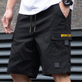 Damián | Pantalones cortos cargo informales para hombre con cordón ajustable